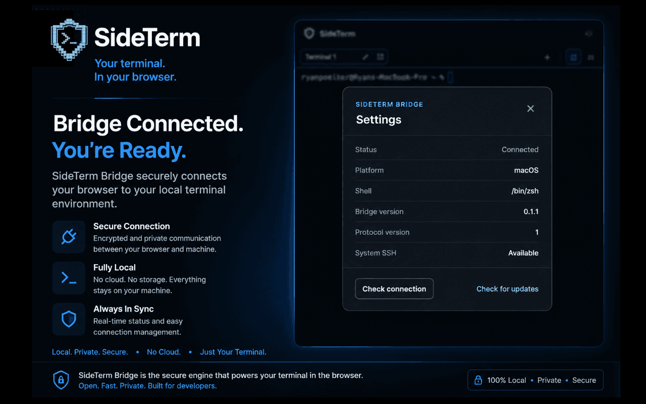 Simple local settings